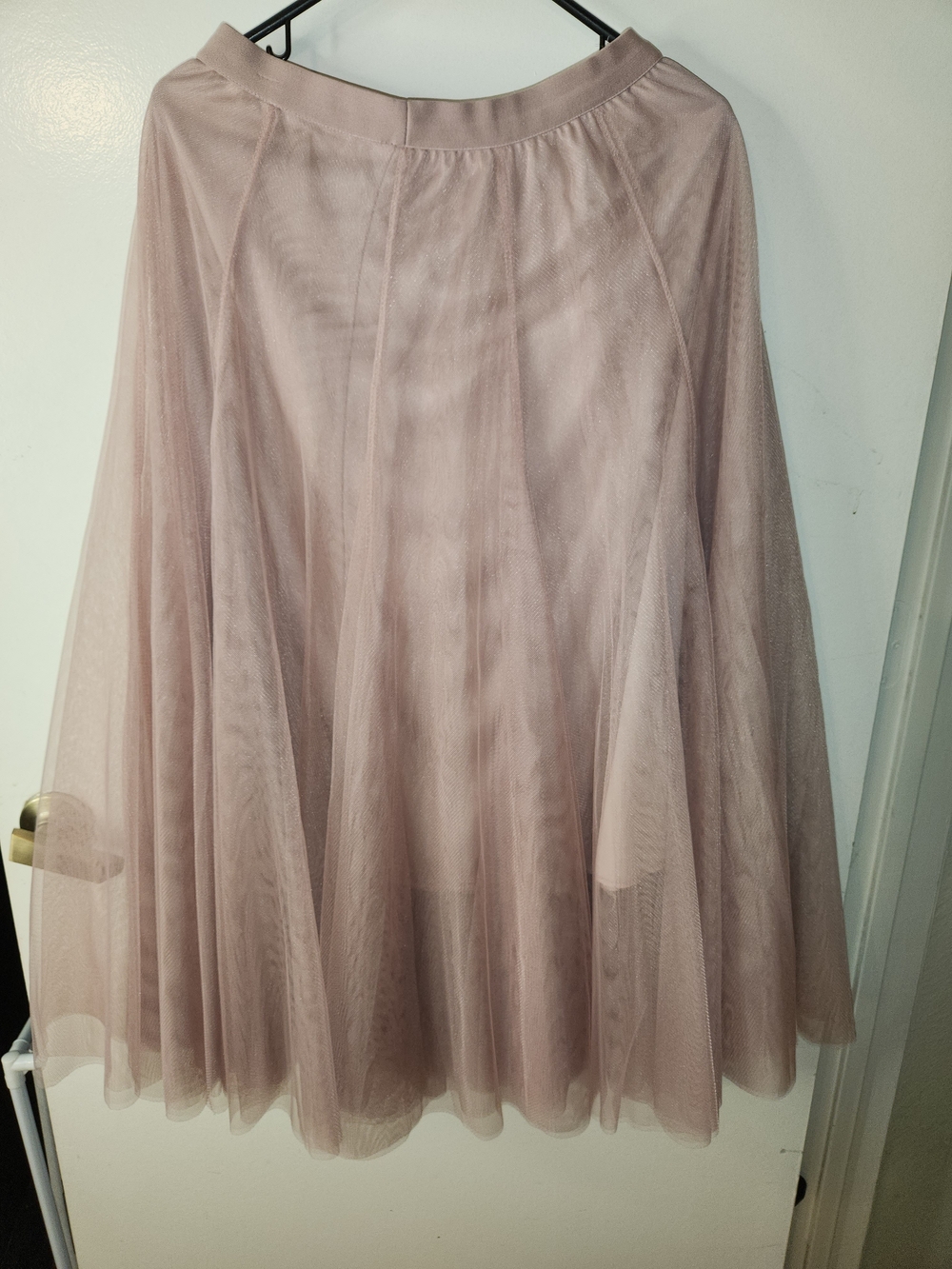 Main Strip Blush Dusty Pink Tulle Skirt